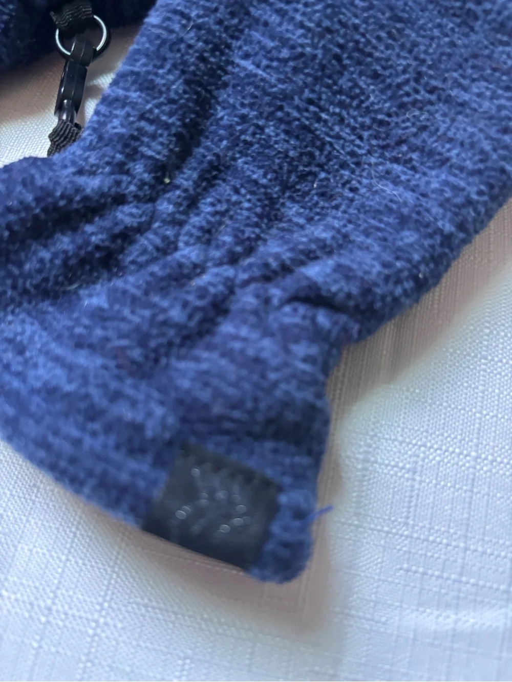 Kids Navy Knit Winter Gloves - Unbranded